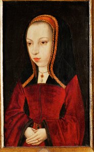 Margaret of Austria, Archduchess, Daughter of Emperor Maximilian I, Governess of the Netherlands by Master of the Legend of St.Priest