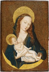 Maria Lactans on a Crescent Moon