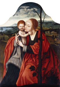 The Virgin and Child Seated by a Tree