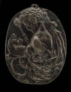 A Bacchante by Master of the Martelli Mirror