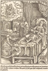 A Woman at Peham Churches by Master of the Miracles of Mariazell