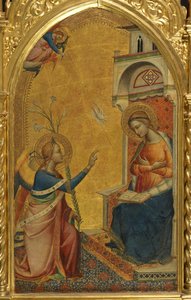 Annunciation, c.1350-75 by Master of the Misericordia (attr.to)
