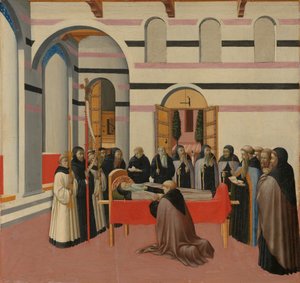 The Death of Saint Anthony by Master of the Osservanza