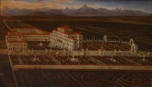 Palace and Gardens of Venaria Reale by Master of the Residenze Sabaude