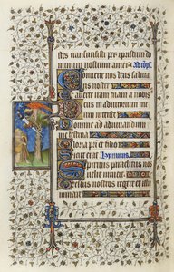 Winged Figure in a Treetop with Book Pierced by a Sword, from the 