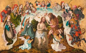 The Baptism of Christ by Master of the Saint Bartholomew Altarpiece