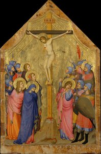 The Crucifixion, ca. 1330-35 by Master of the Saint George Codex