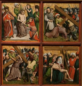 Altarpiece with The Passion of Christ by Master of the Schlägl Altarpiece