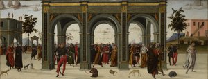 The Story of Griselda. Part II: Exile, c.1490-1495 by Master of the Story of Griselda