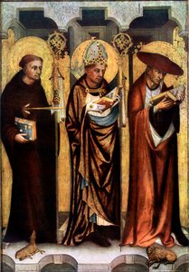 St Giles, St Gregory, and St Jerome