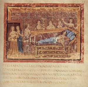 The Death of Dido by Master of the Vatican Vergil