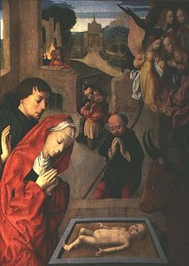 The Nativity, 1500 by Master of the Virgo Inter Virgines