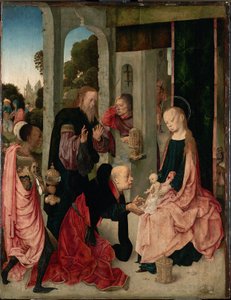 Adoration of the Kings by Master of the Virgo Inter Virgines