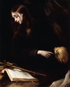 The Penitent Magdalen by Mateo Cerezo