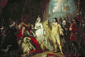 Thomas Howard, Earl of Surrey, Defending His Allegiance to Richard III Before Henry VII After the Battle of Bosworth, 1797