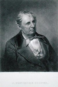 James Fenimore Cooper (1789-1851), engraved by Henry Bryan Hall after a daguerreotype