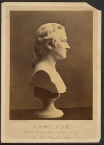 Bust of Alexander Hamilton by Mathew B. Brady