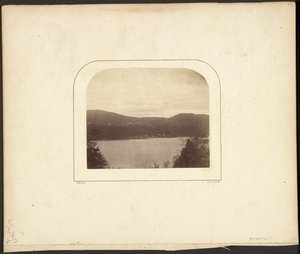 Landscape with Lake by Mathew B. Brady