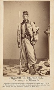 Francis E. Brownell by Mathew Brady