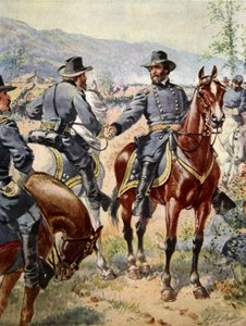 General George Henry Thomas at the battle of Chickamauga, 20th September 1863