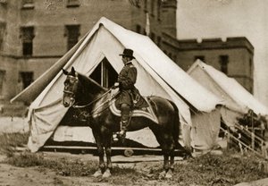 General Hooker on Horse