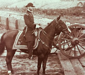 General William T. Sherman (1820-91) in Atlanta, GA