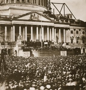Inauguration of President Lincoln, 4th March 1861