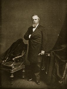 Rutherford B. Hayes before his inauguration as President, 1877
