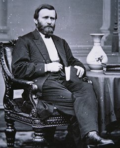 Ulysses Simpson Grant (1822-85) by Mathew Brady