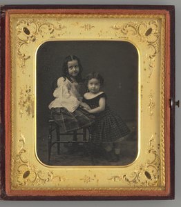 Untitled Portrait of Two Girls, 1861 by Mathew Brady