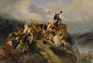 Father Joachim Haspinger among the Fighting Farmers, 1842