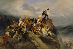 Father Joachim Haspinger Among the Fighting Peasants