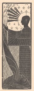 Standing Figure and Man