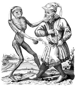 Death and the Jew, 17th century 1849