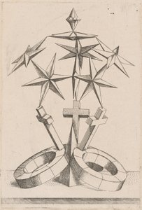A Perspective of Seven Stars Balanced on Three Crosses