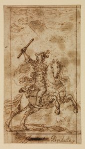 Mounted warrior by Matias de (attr.to) Torres
