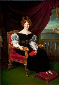 Portrait of Mary Brignole-Sale De Ferrari, Duchess of Galliera by Matteo Antonio Picasso