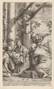 Adoration of the Shepherds by Matteo Piccioni