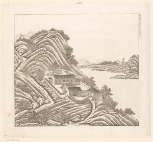 View of a Part of the Imperial Summer Palace in Chengde (Jehol), China by Matteo Ripa