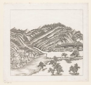 View of a Part of the Imperial Summer Palace in Chengde (Jehol), China by Matteo Ripa