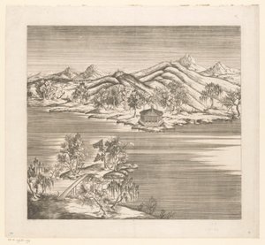 View of Part of the Imperial Summer Palace in Chengde (Jehol), China by Matteo Ripa