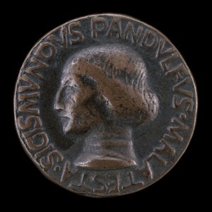 Sigismondo Pandolfo Malatesta, 1417-1468, Lord of Rimini and Fano [obverse], 1447