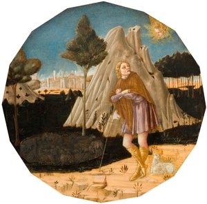 Angel Appearing to Joachim, 1500