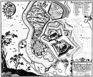 Bremervörde, Lower Saxony, Germany by Matthaus Merian