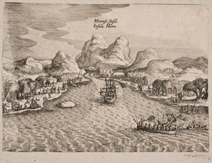 Description of Horn Island by Matthäus Merian d.Æ.