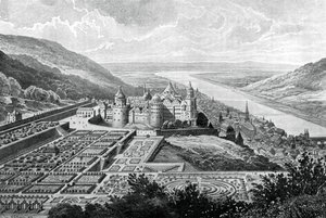 Heidelberg Castle, Germany, 1620, 1903