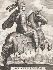 Plate 9: Emperor Vitellius on Horseback, from 