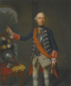 Portrait of Friedrich Wilhelm Ernst, Count of Schaumburg-Lippe 1724-1777, 1763