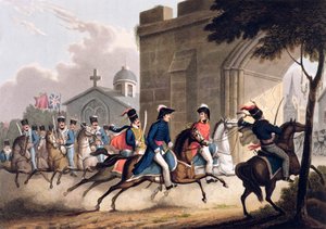 Entrance of Lord Wellington into Salamanca by Matthew Dubourg