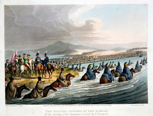 French troops invading Russia, 1812-1817 by Matthew Dubourg